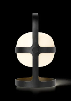 Clearance Solar H25 cm i sort fra serien Soft Spot | Køb her Lanterner|Solarlamper