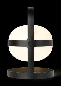 Solar H34 cm i sort fra serien Soft Spot | Køb her Lanterner|Solarlamper